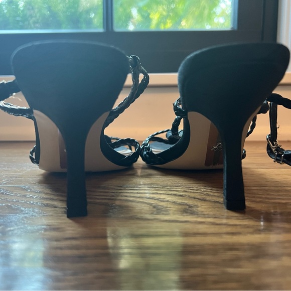 Sam Edelman size 8 black heel sandals with straps. Never worn. - Picture 2 of 5